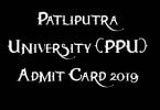 Patliputra University (PPU) Admit Card 2019