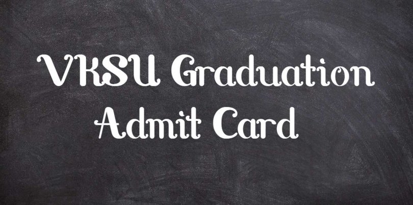 VKSU Graduation Admit Card