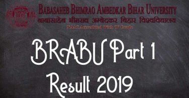 BRABU Part 1 Result 2019