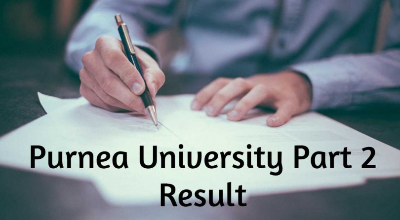 Purnea University Part 2 Result 2019