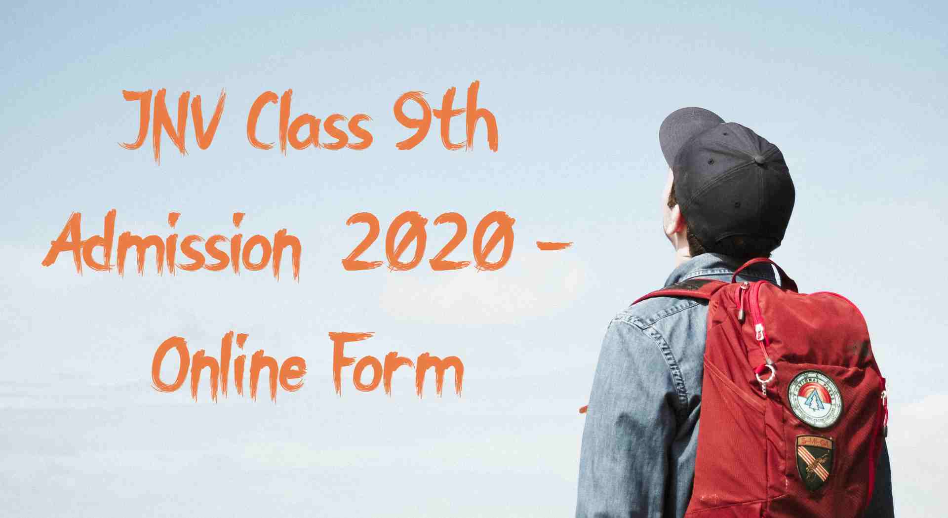 JNV Class 9th Admission 2022 Online Form