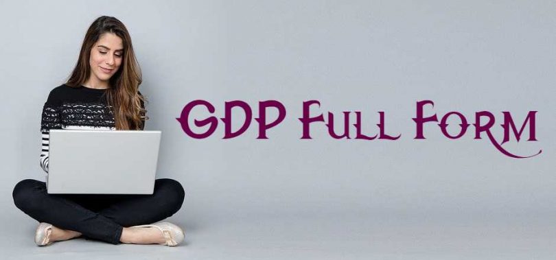FULL FORM OF GDP