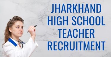 Jharkhand High School Teacher Recruitment