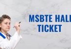 MSBTE Hall Ticket