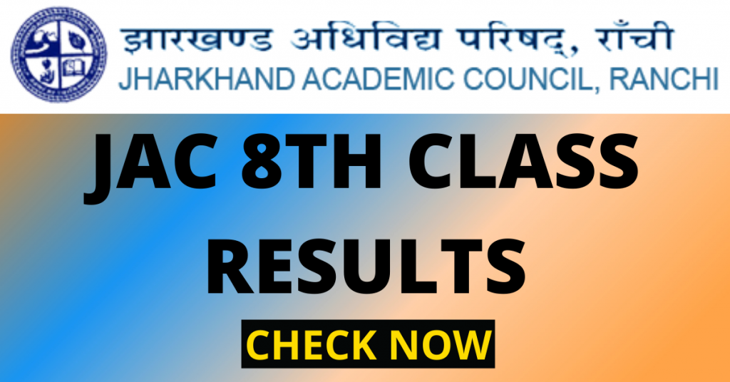 JAC 8TH CLASS RESULT 