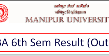 Manipur-BA-6th-Sem-Result