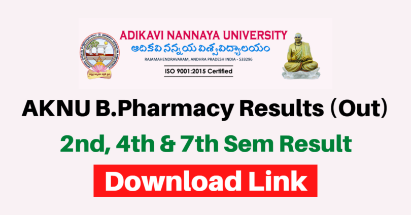 AKNU B.Pharmacy Result