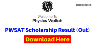 PWSAT Scholarship Result