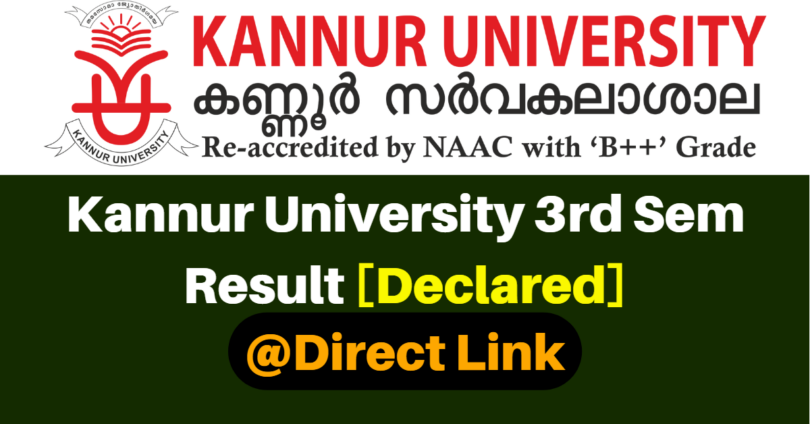 Kannur University Result