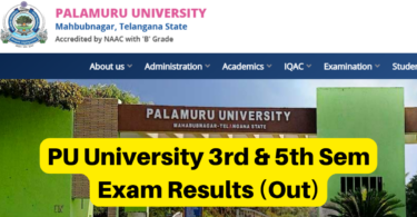 Palamuru University Results