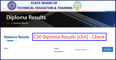 C20 Diploma Results