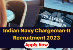 Navy Chargeman Recruitment