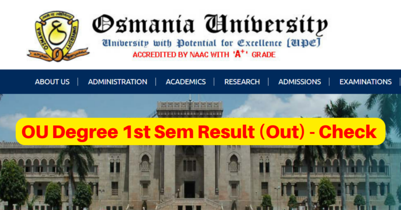 Osmania University Result
