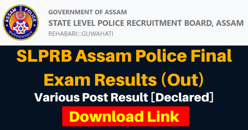 Assam Police Result 2023