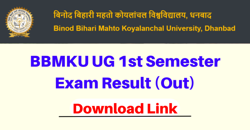 BBMKU UG 1st Semester Result