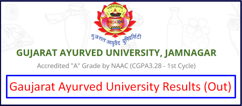 Gujarat Ayurved University Result