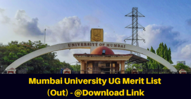 Mumbai University UG Merit List