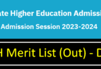 SAMARTH Merit List 2023