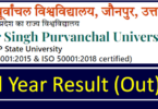 VBSPU BA 3rd Year Result
