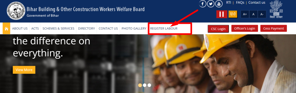 Bihar Labour Card new List