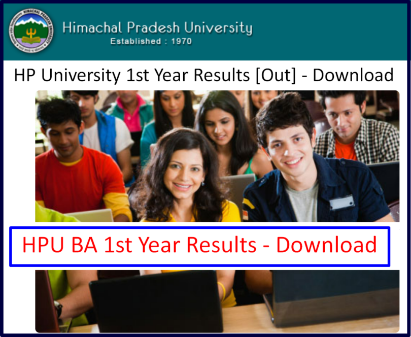 HPU BA 1st Year Result