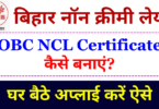 OBC NCL Certificate