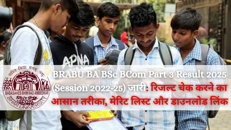 BRABU BA BSc BCom Part 3 Result 2025
