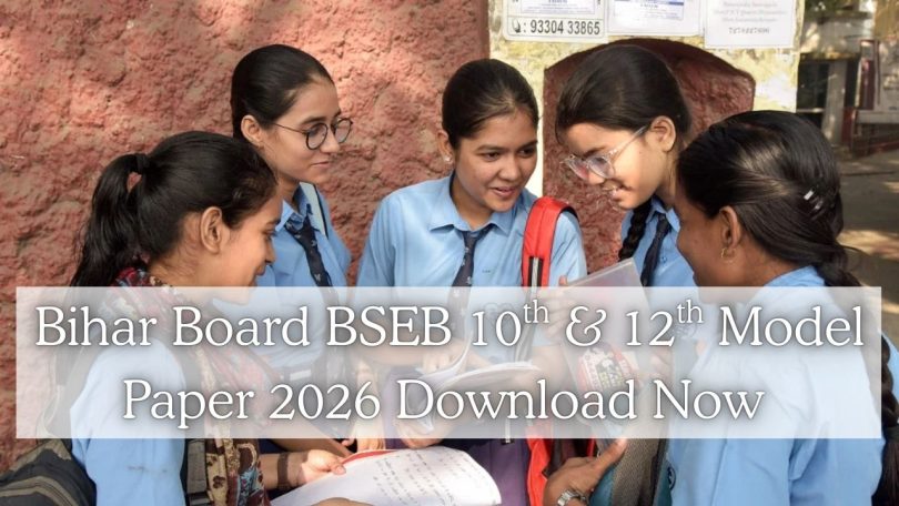 Bihar Board 10th & 12th Model Paper 2026